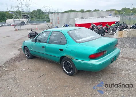 1995 Geo Prizm Lsi из США, поврежденный, VIN 1Y1SK5261SZ034914